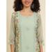 Picture of Radiant Georgette Dark Sea Green Kurtis & Tunic