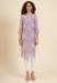 Picture of Well Formed Georgette Plum Kurtis & Tunic