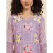 Picture of Well Formed Georgette Plum Kurtis & Tunic