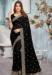 Picture of Resplendent Georgette Black Saree