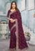 Picture of Beauteous Georgette Brown Saree