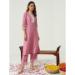 Picture of Stunning Silk Rosy Brown Readymade Salwar Kameez