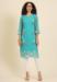 Picture of Admirable Georgette Medium Turquoise Kurtis & Tunic