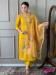 Picture of Appealing Chiffon Golden Readymade Salwar Kameez