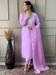 Picture of Chiffon Medium Purple Readymade Salwar Kameez