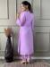 Picture of Chiffon Medium Purple Readymade Salwar Kameez