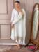 Picture of Stunning Chiffon White Smoke Readymade Salwar Kameez