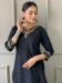 Picture of Delightful Chiffon Black Readymade Salwar Kameez