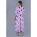 Picture of Fascinating Cotton Dark Orchid Readymade Salwar Kameez