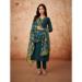 Picture of Chiffon Midnight Blue Readymade Salwar Kameez