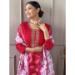 Picture of Beautiful Chiffon Crimson Readymade Salwar Kameez