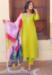 Picture of Fascinating Silk Golden Rod Readymade Salwar Kameez