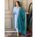 Picture of Resplendent Silk Sky Blue Readymade Salwar Kameez