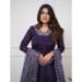 Picture of Ravishing Silk Dark Slate Blue Readymade Salwar Kameez