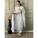 Picture of Appealing Silk Azure Readymade Salwar Kameez