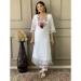 Picture of Ideal Silk Off White Readymade Salwar Kameez