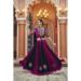 Picture of Exquisite Rayon Dark Magenta Lehenga Choli