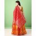 Picture of Sublime Silk Dark Golden Rod Lehenga Choli