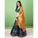 Picture of Taking Silk Midnight Blue Lehenga Choli