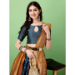 Picture of Bewitching Silk Midnight Blue Lehenga Choli