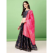 Picture of Pretty Silk Navy Blue Lehenga Choli