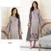 Picture of Appealing Georgette Silver Straight Cut Salwar Kameez