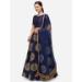 Picture of Fine Silk Midnight Blue Lehenga Choli