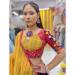 Picture of Grand Silk Dark Magenta Lehenga Choli