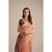 Picture of Grand Cotton Dark Salmon Saree