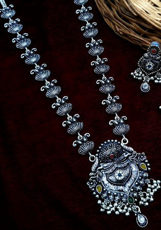 Picture of Sublime Light Slate Grey Necklace Set