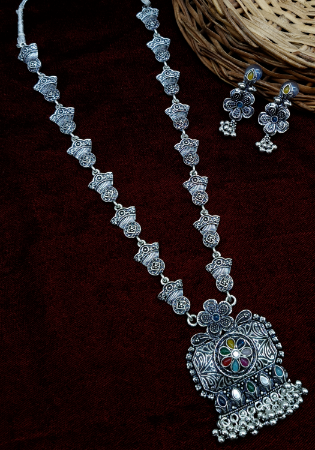 Picture of Classy Light Slate Grey Necklace Set