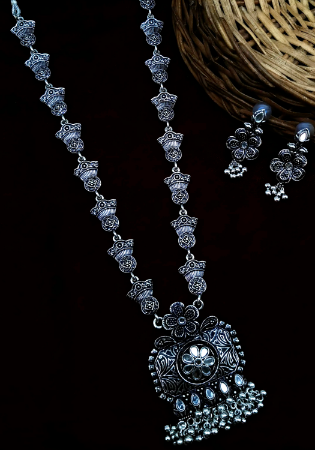 Picture of Gorgeous Slate Grey Necklace Set