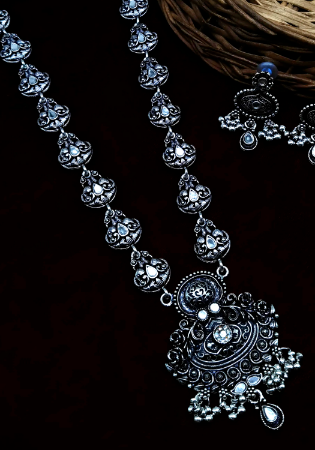 Picture of Comely Light Slate Grey Necklace Set