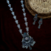 Picture of Shapely Light Slate Grey Necklace Set