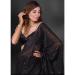 Picture of Resplendent Georgette Black Saree