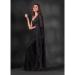 Picture of Resplendent Georgette Black Saree