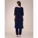 Picture of Grand Cotton Midnight Blue Readymade Salwar Kameez