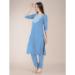 Picture of Ideal Cotton Sky Blue Readymade Salwar Kameez