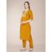 Picture of Cotton Dark Golden Rod Readymade Salwar Kameez