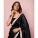 Picture of Fine Chiffon Black Saree