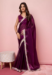 Picture of Resplendent Chiffon Maroon Saree