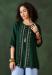 Picture of Amazing Rayon Sea Green Kurtis & Tunic