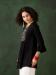 Picture of Gorgeous Rayon Black Kurtis & Tunic