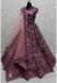 Picture of Radiant Linen & Net Purple Lehenga Choli