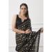 Picture of Gorgeous Georgette & Net & Organza Black Saree