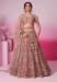 Picture of Charming Chiffon Rosy Brown Lehenga Choli