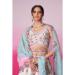 Picture of Delightful Chiffon Linen Lehenga Choli