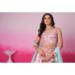 Picture of Comely Chiffon Pink Lehenga Choli