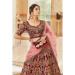 Picture of Amazing Chiffon Maroon Lehenga Choli