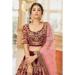 Picture of Amazing Chiffon Maroon Lehenga Choli